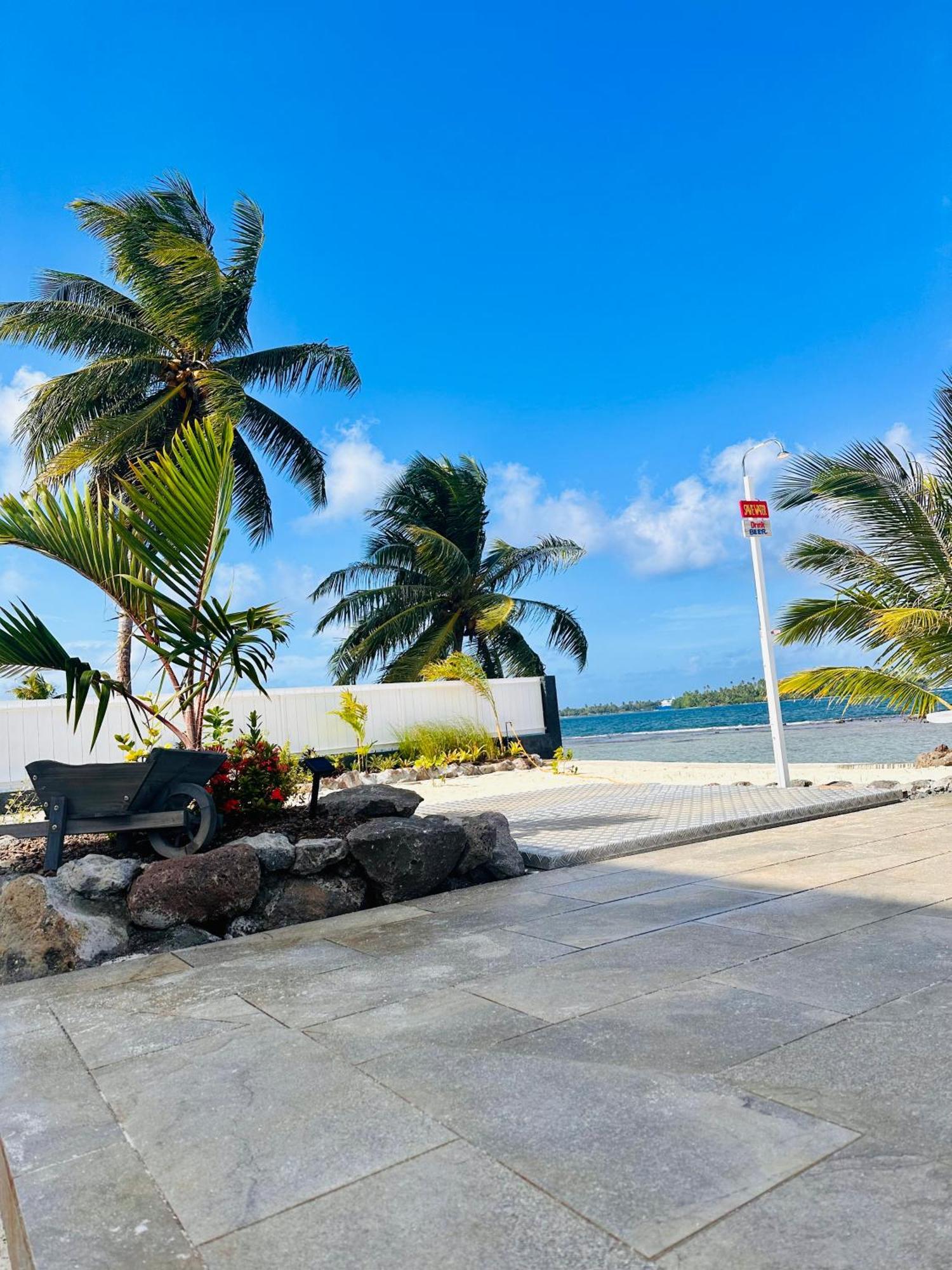 Pension Irivai, Appartement Rava 1 Chambre Bord De Mer Утуроа Экстерьер фото