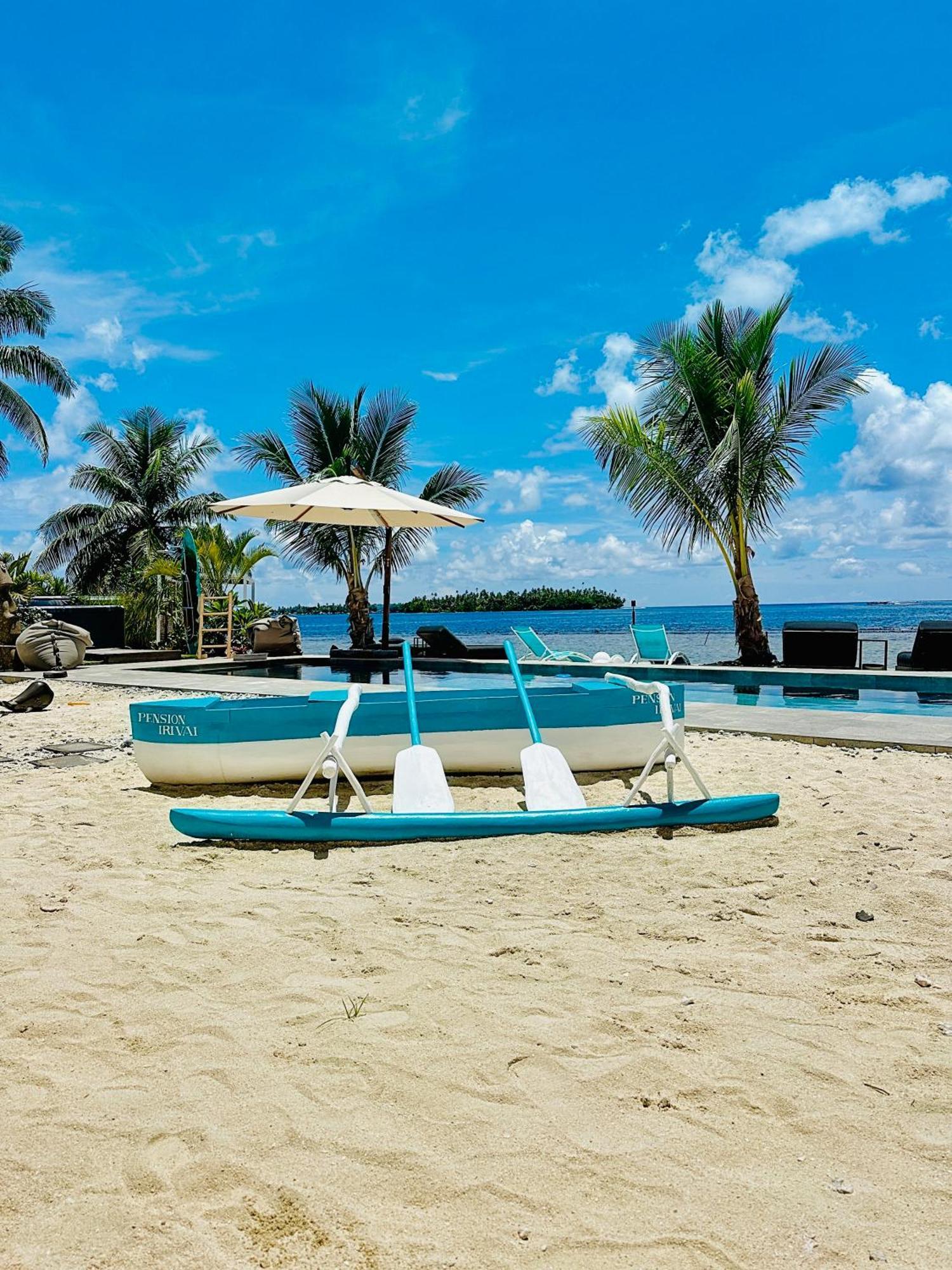 Pension Irivai, Appartement Rava 1 Chambre Bord De Mer Утуроа Экстерьер фото