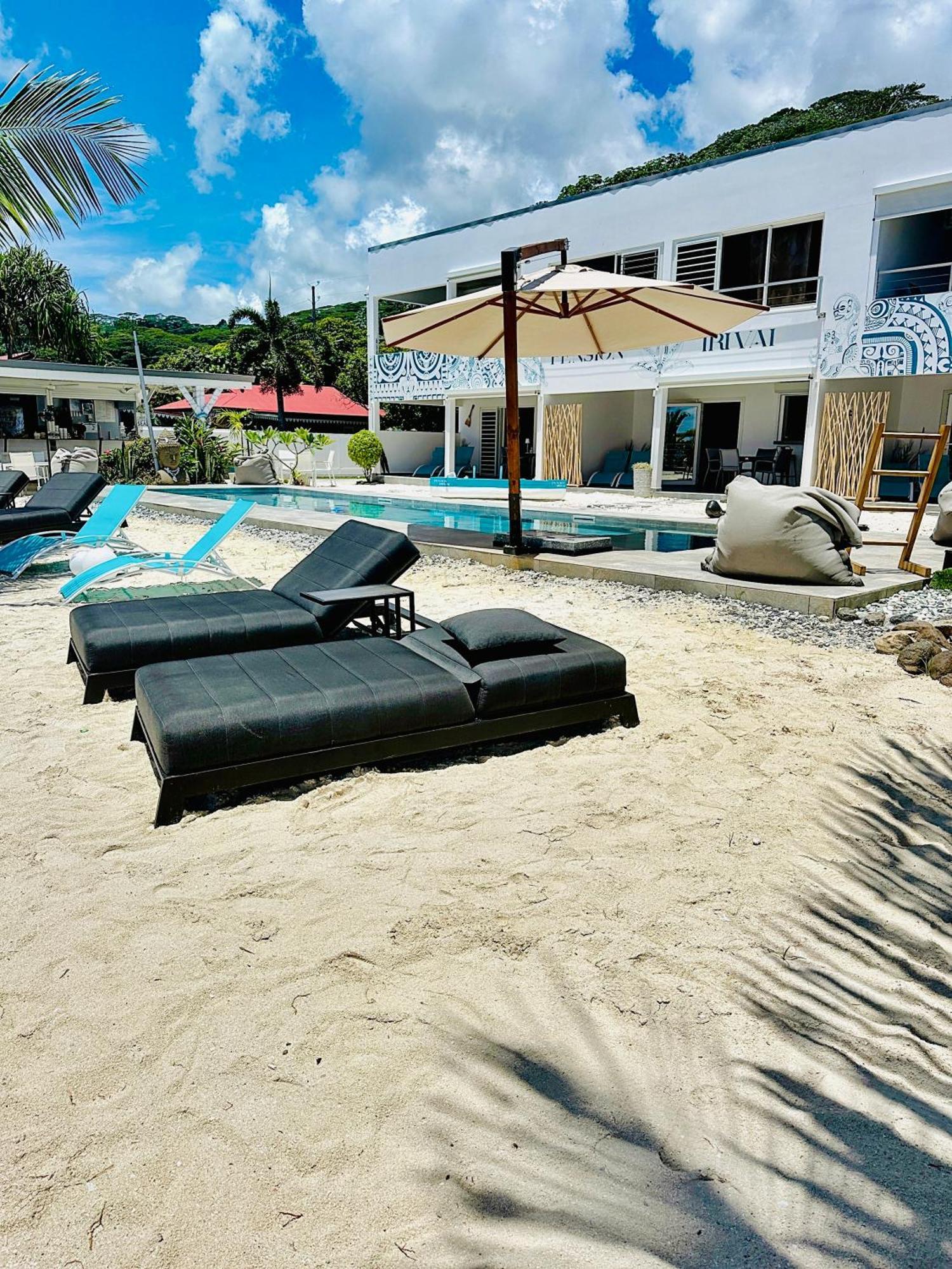 Pension Irivai, Appartement Rava 1 Chambre Bord De Mer Утуроа Экстерьер фото