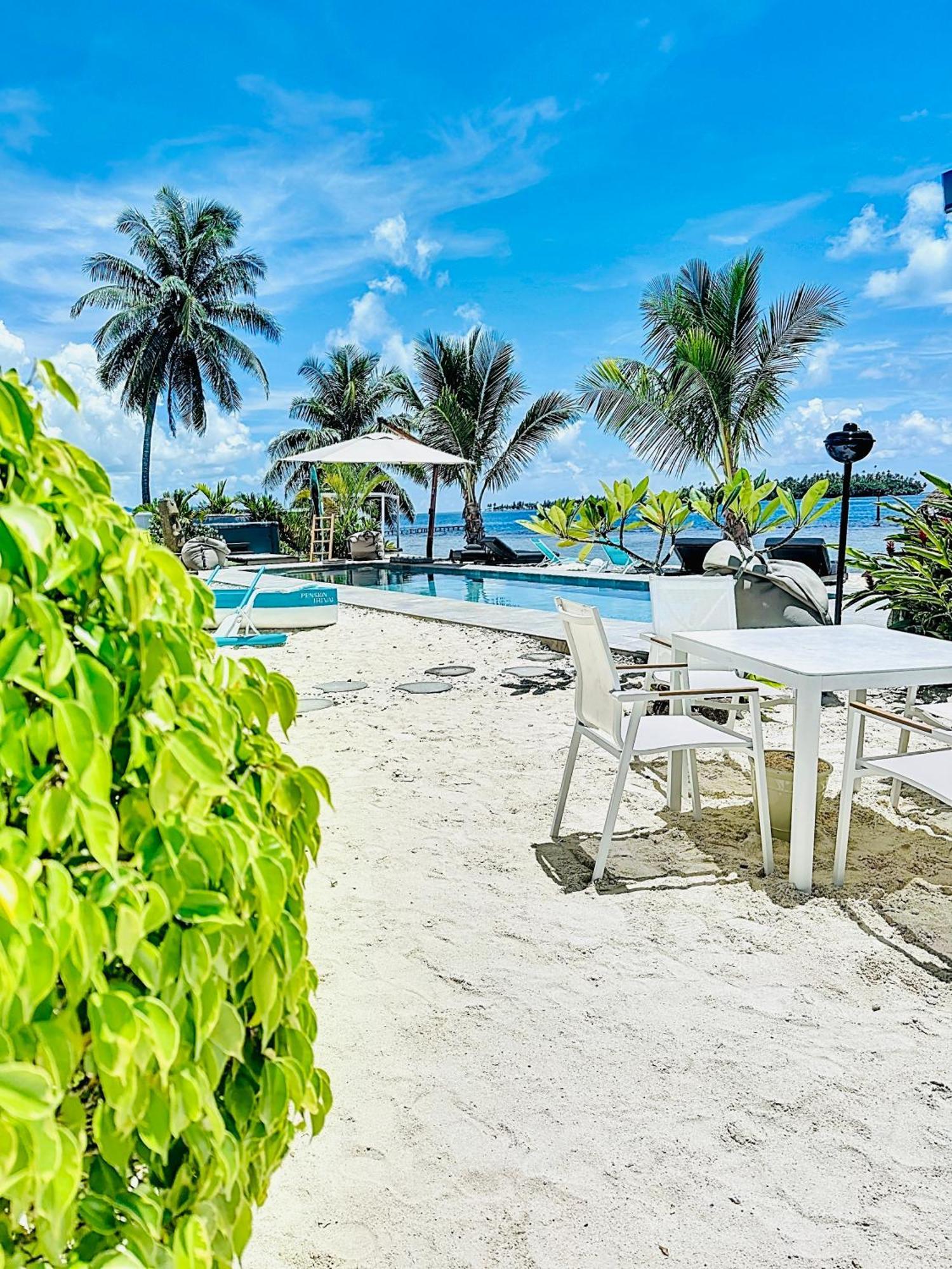 Pension Irivai, Appartement Rava 1 Chambre Bord De Mer Утуроа Экстерьер фото
